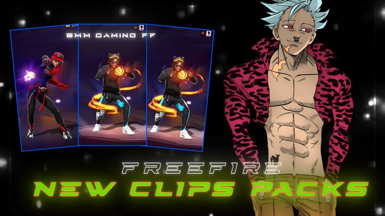 free fire emote clips for editing